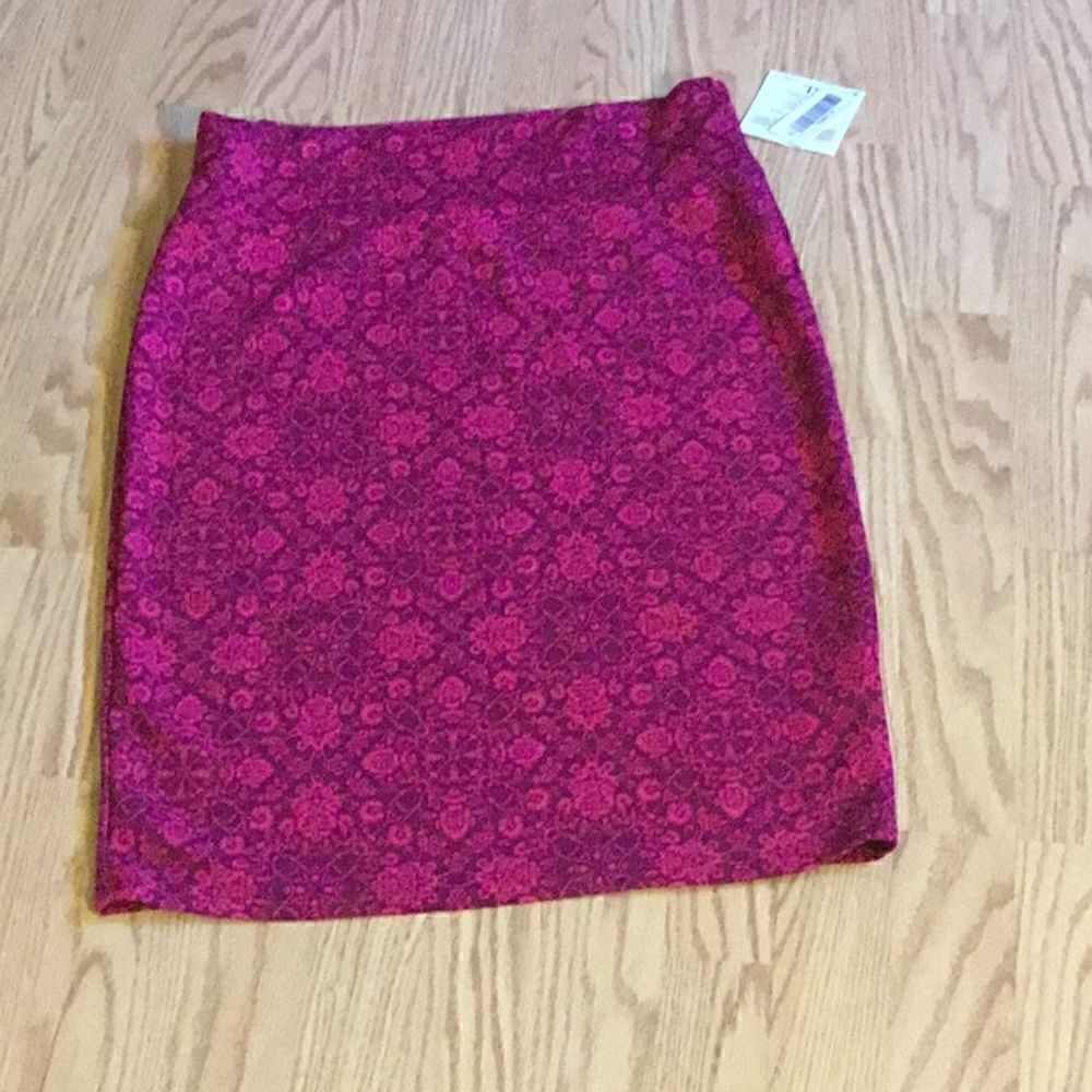 NWT LULAROE CASSIE skirt in XL pink